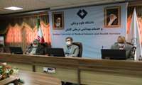 برگزاری مراسم تکریم و معارفه رئیس مرکز آموزشی درمانی شهید دکتر بهشتی کاشان 